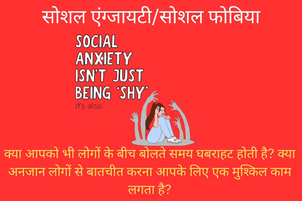 Social anxiety/sSocial fobia