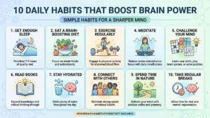 10 Daily Habits That Boost Brain Power