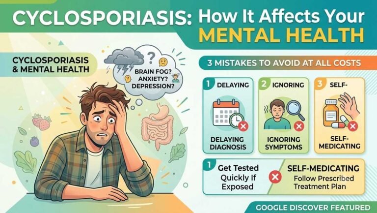 How Is Cyclosporiasis Suddenly Affecting Your Mental Health? Avoid Making These 3 Mistakes at All Costs